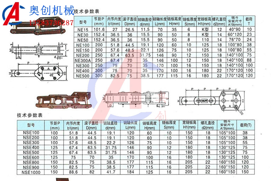 FU刮板輸送機鏈條