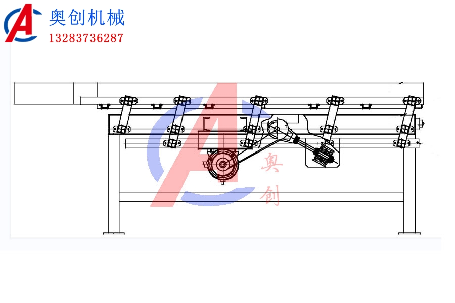 彈性連桿式振動(dòng)輸送機